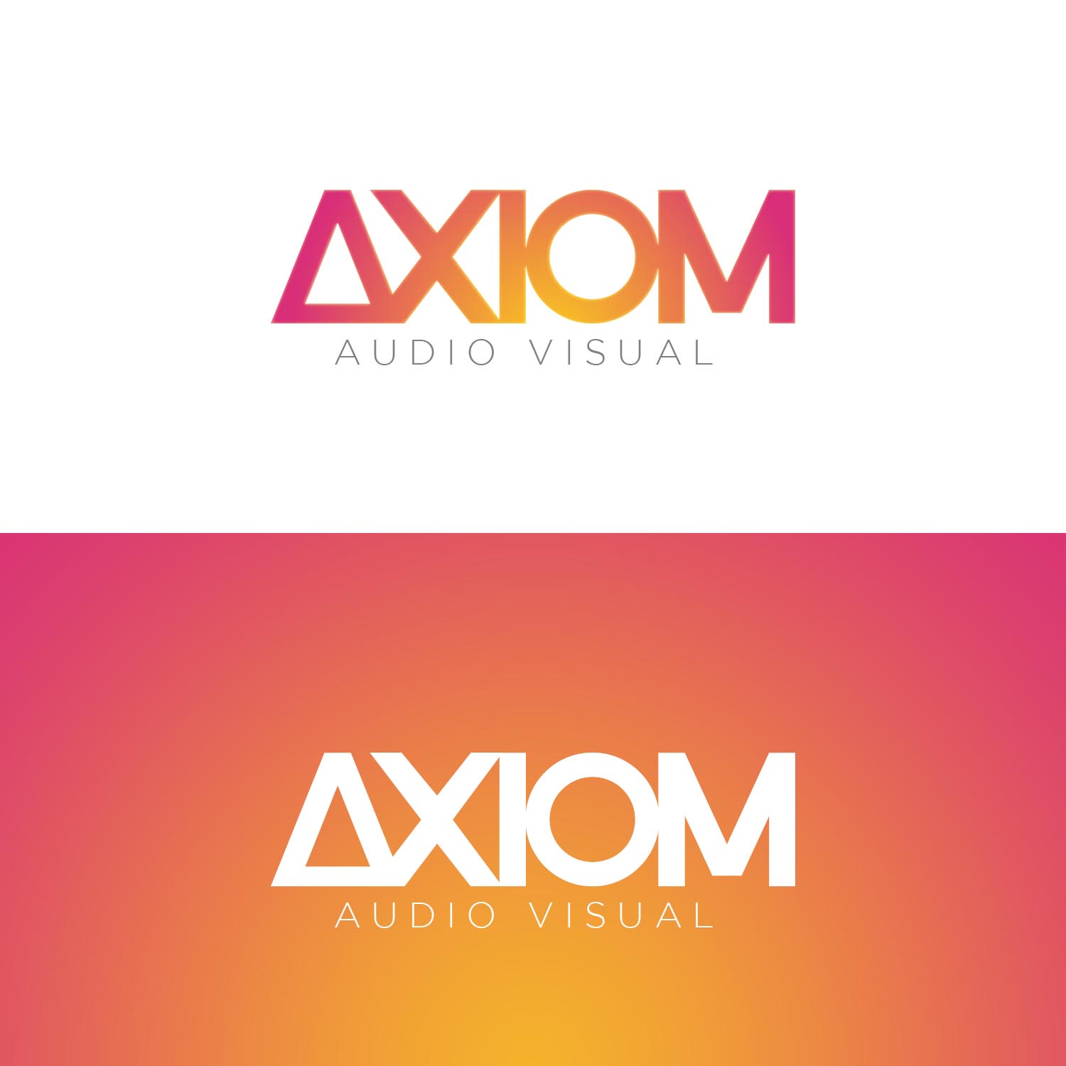 Logo Design by Spekkon for Axiom Audio Visual  | Design #19513015