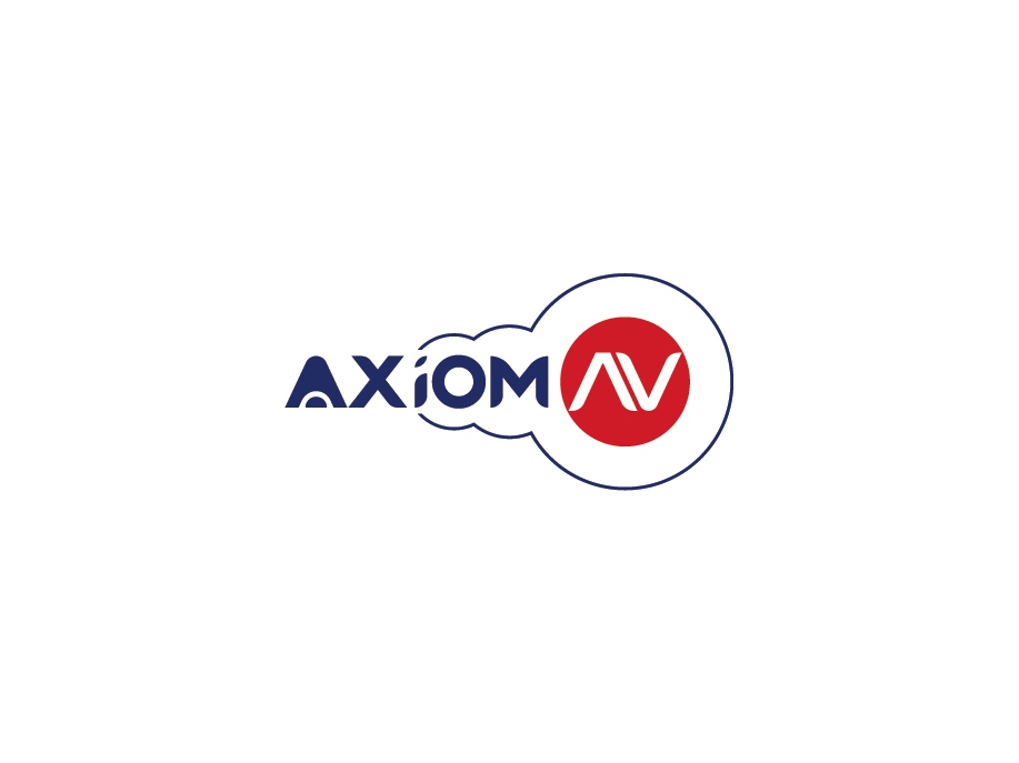 Logo Design by dhamkith for Axiom Audio Visual  | Design #19379665