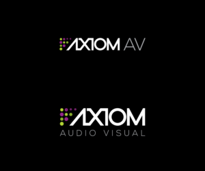 Axiom AV | Logo Design by sourgraping