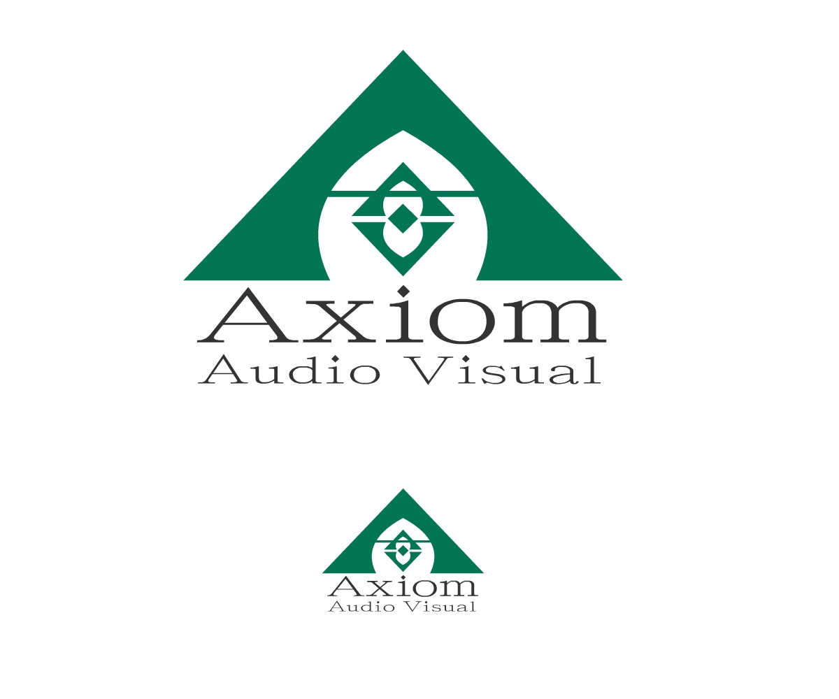 Logo Design by 88click88 for Axiom Audio Visual  | Design #19288253