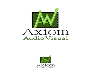 Diseño de Logo por 88click88 para Axiom Audio Visual  | Diseño: #19370295