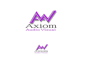 Diseño de Logo por 88click88 para Axiom Audio Visual  | Diseño: #19378507