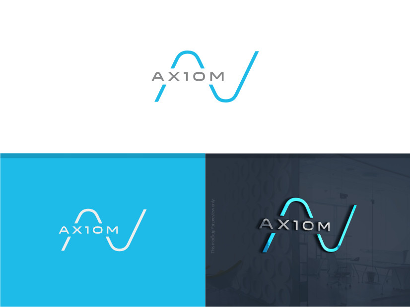 Logo Design by Atvento Graphics for Axiom Audio Visual  | Design #19268253