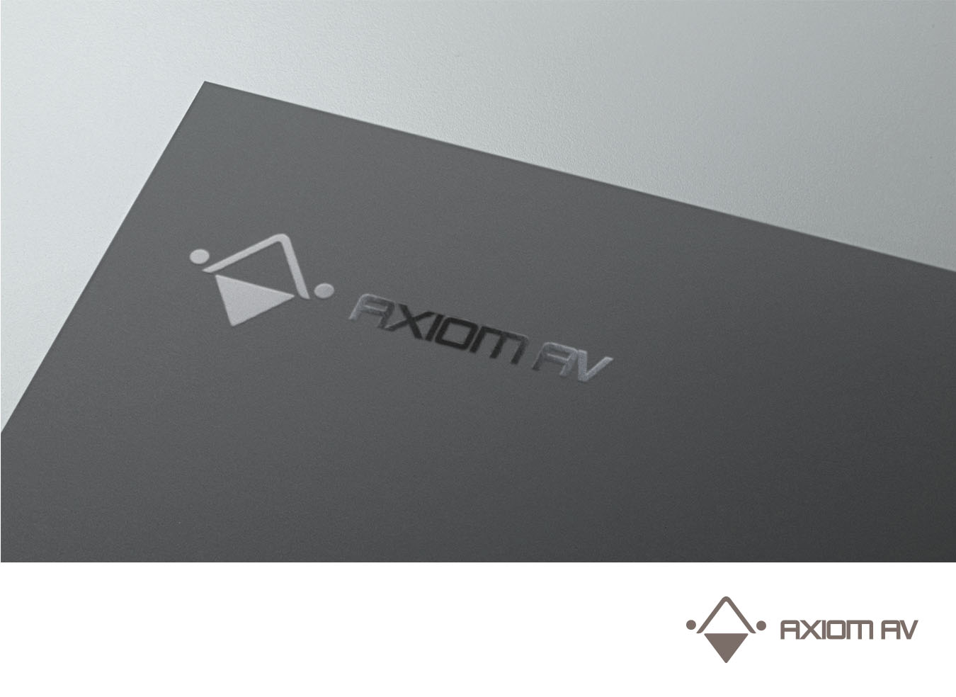 Logo Design by Verified artistry (Design garden) for Axiom Audio Visual  | Design #19380154
