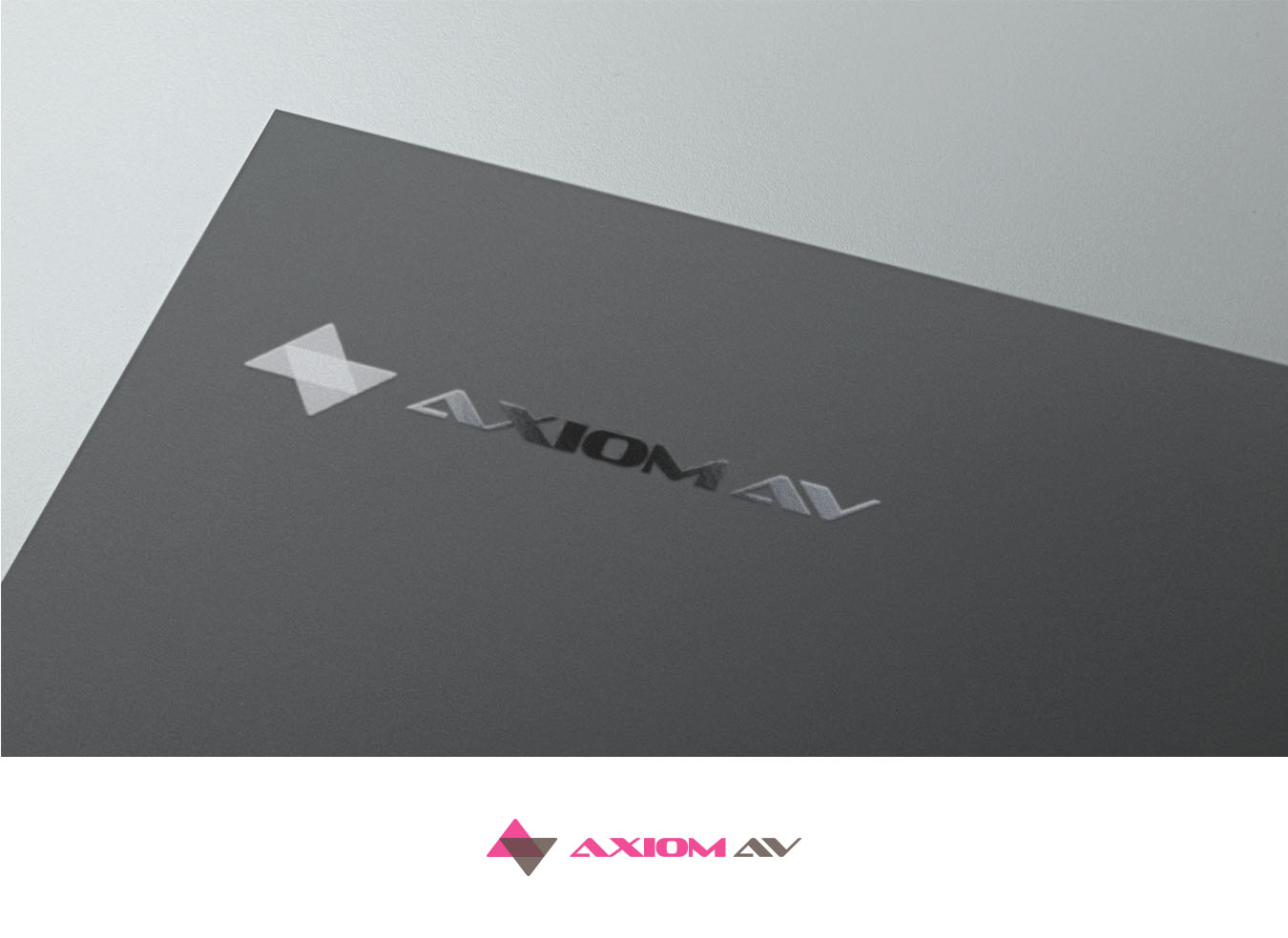 Logo Design by Verified artistry (Design garden) for Axiom Audio Visual  | Design #19380157