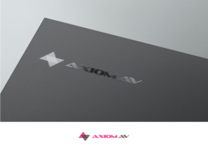 Logo-Design von Verified artistry (Design garden) für Axiom Audio Visual  | Design: #19380157