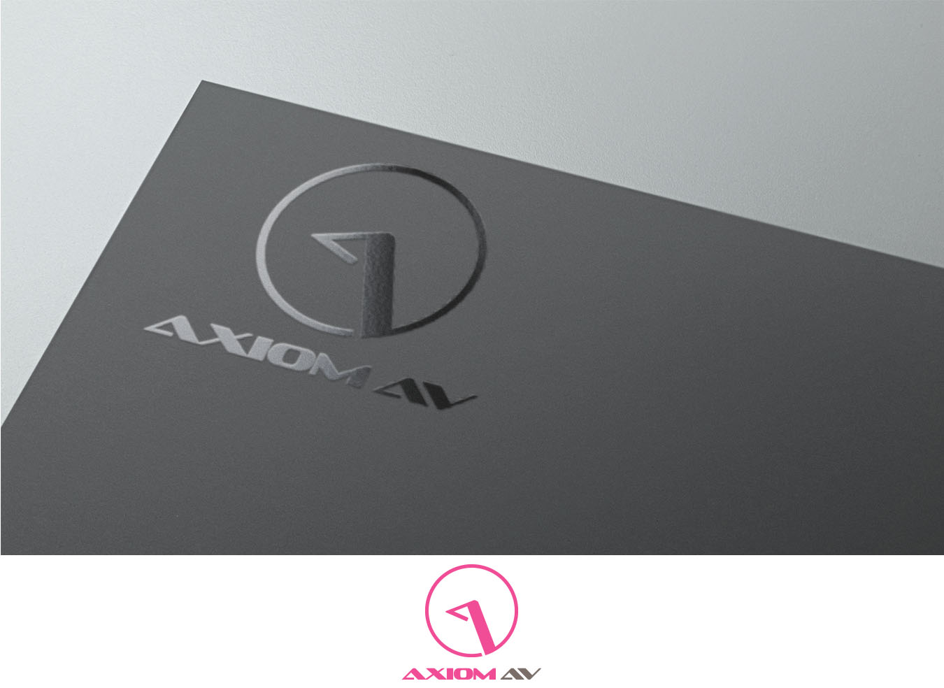 Logo Design by Verified artistry (Design garden) for Axiom Audio Visual  | Design #19380158