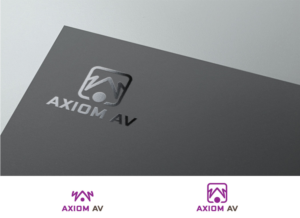 Logo-Design von Verified artistry (Design garden) für Axiom Audio Visual  | Design: #19380160