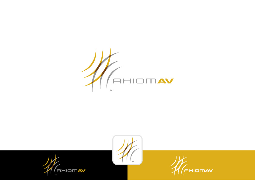 Logo Design by ~idiaz~ for Axiom Audio Visual  | Design #19331538