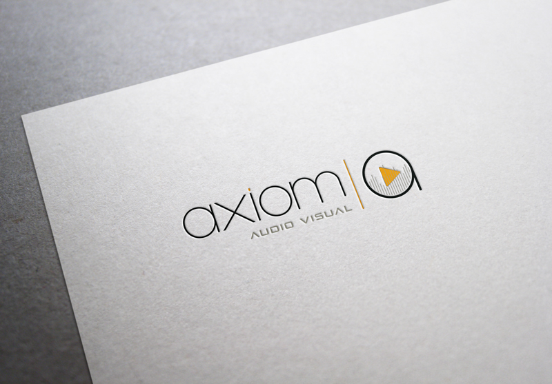 Logo Design by noishotori for Axiom Audio Visual  | Design #19460283