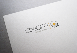 Diseño de Logo por noishotori para Axiom Audio Visual  | Diseño: #19460283