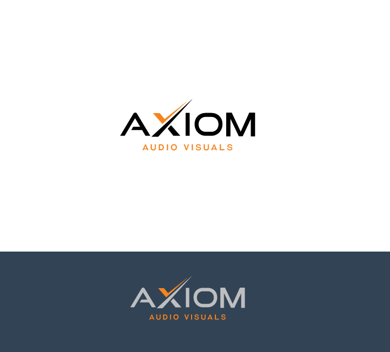 Logo Design by instudio for Axiom Audio Visual  | Design #19527495