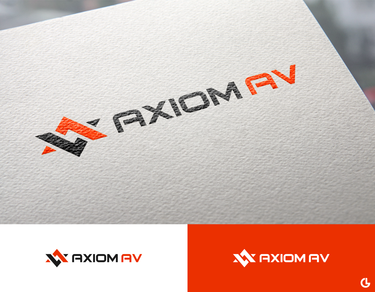 Logo-Design von R!CKY für Axiom Audio Visual  | Design #19278984