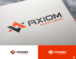 Diseño de Logo por R!CKY para Axiom Audio Visual  | Diseño: #19278985