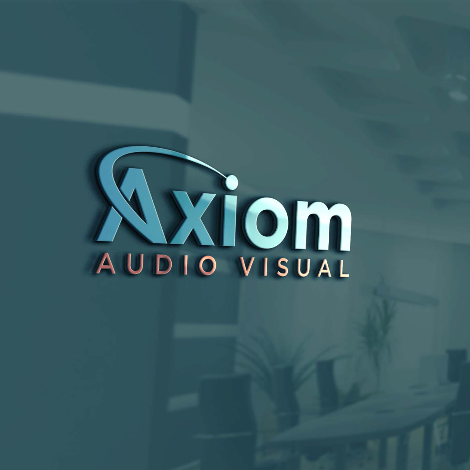 Logo Design by hidro for Axiom Audio Visual  | Design #19261254