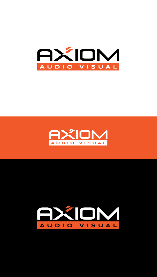 Logo-Design von somani für Axiom Audio Visual  | Design #19297801