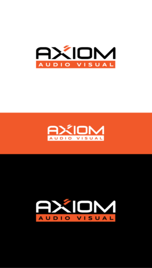 Logo-Design von somani für Axiom Audio Visual  | Design: #19297801