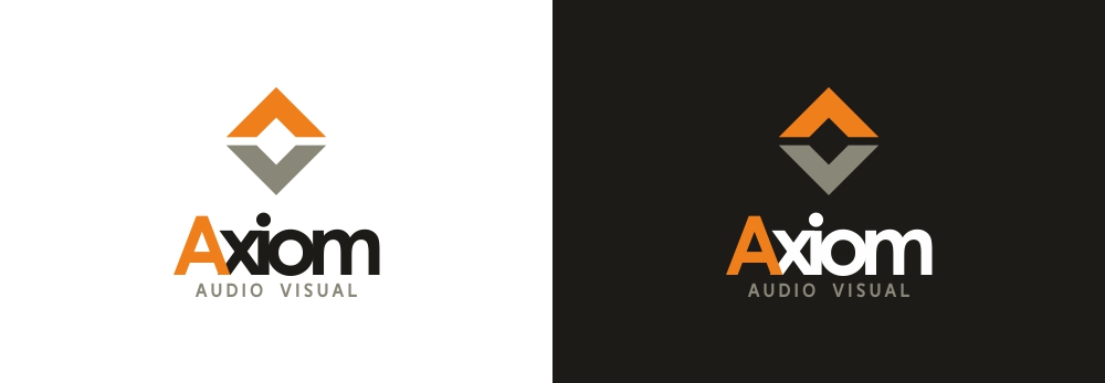 Logo Design by iplus3 for Axiom Audio Visual  | Design #19349280