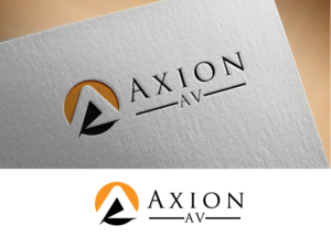 Diseño de Logo por ErTistic para Axiom Audio Visual  | Diseño: #19280614