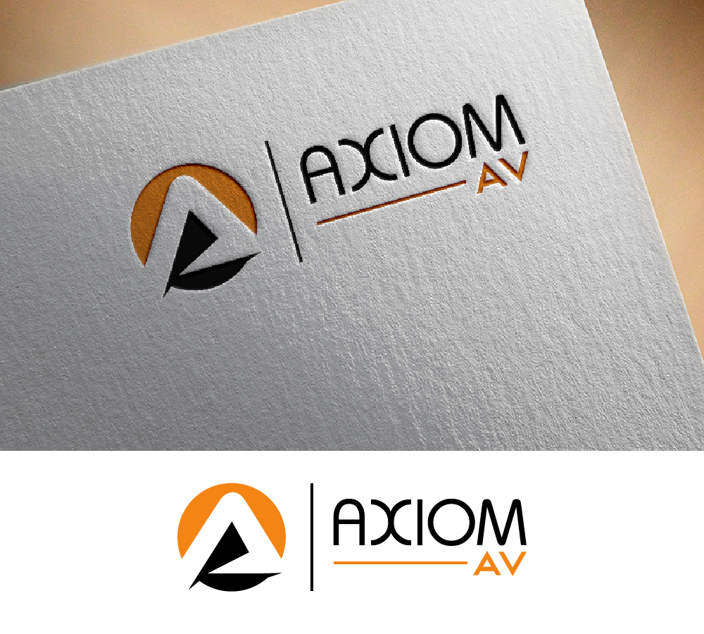 Logo-Design von ErTistic für Axiom Audio Visual  | Design #19313922