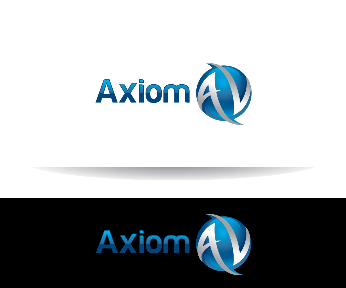 Diseño de Logo por future logo.com para Axiom Audio Visual  | Diseño #19266840