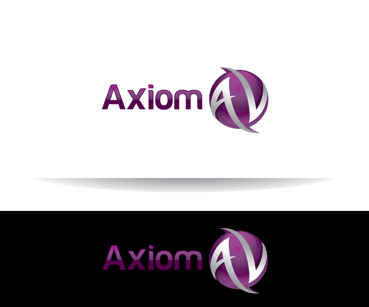Diseño de Logo por future logo.com para Axiom Audio Visual  | Diseño #19279756