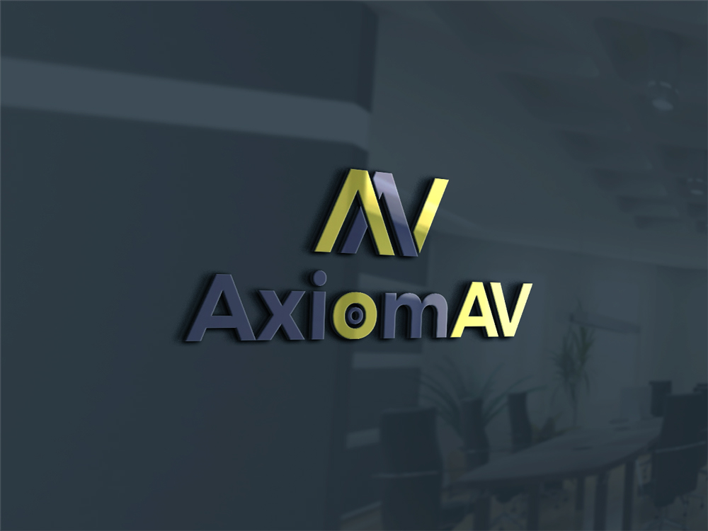 Diseño de Logo por Sheikh Designer para Axiom Audio Visual  | Diseño #19309022