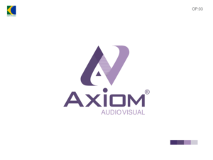 Diseño de Logo por NSP Design para Axiom Audio Visual  | Diseño: #19452779
