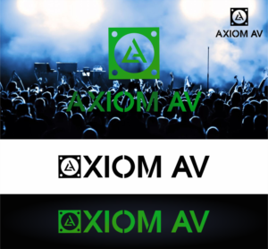 Diseño de Logo por Adeikhan para Axiom Audio Visual  | Diseño: #19268434