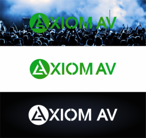 Diseño de Logo por Adeikhan para Axiom Audio Visual  | Diseño: #19268492