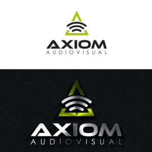 Logo-Design von DOC$IGN für Axiom Audio Visual  | Design: #19379461