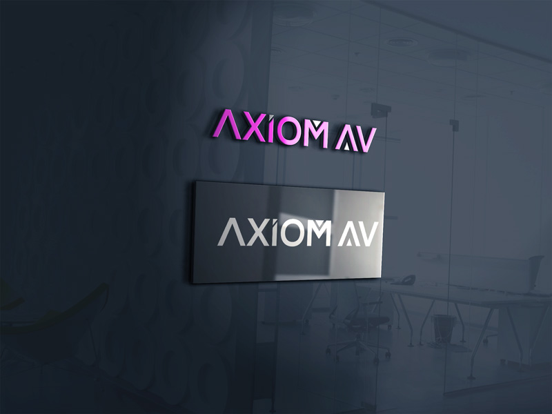 Logo-Design von Graphicsexpert7 für Axiom Audio Visual  | Design #19281088