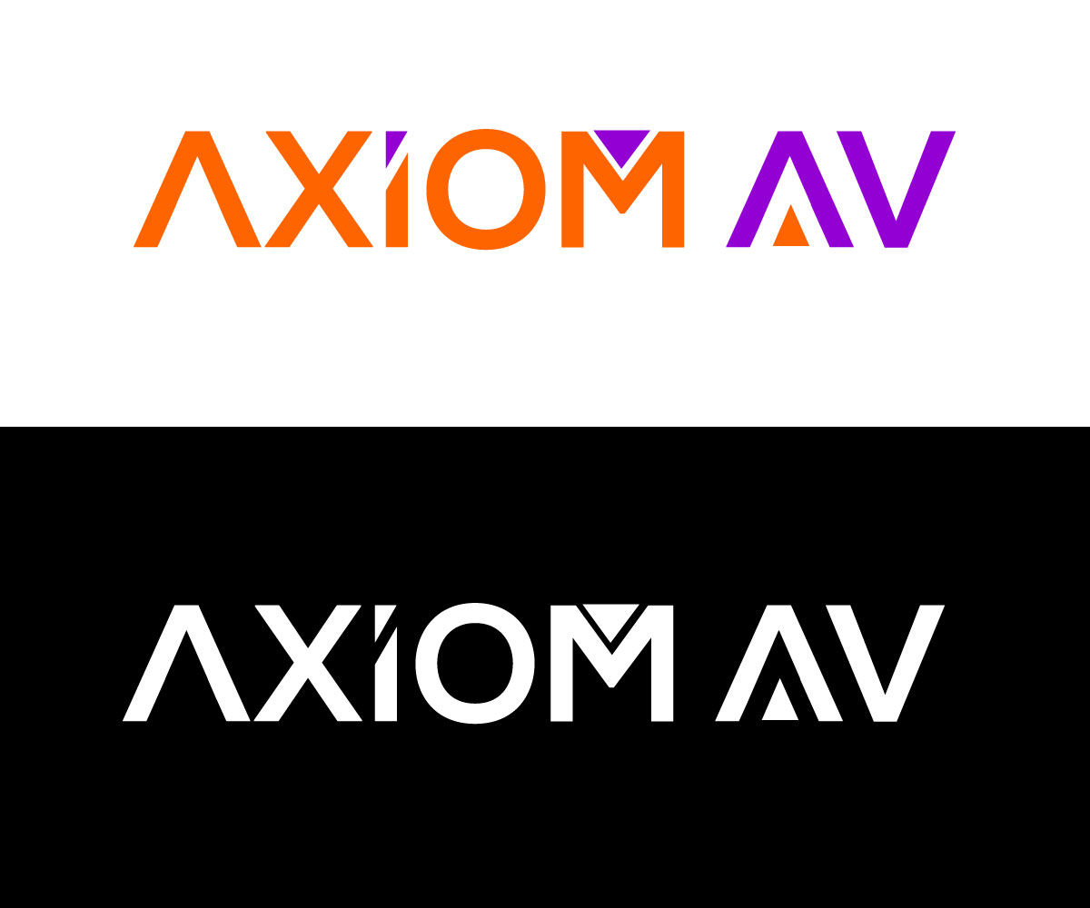 Logo Design by Graphicsexpert7 for Axiom Audio Visual  | Design #19287598