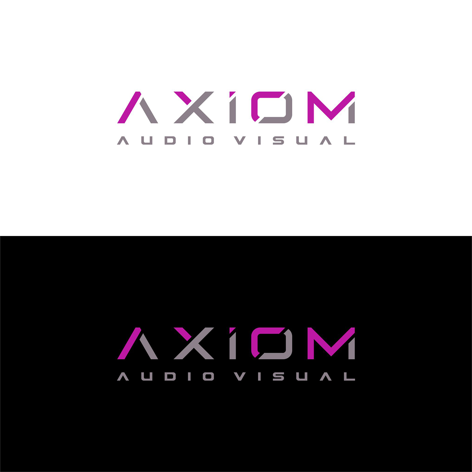 Diseño de Logo por theJangAbayz para Axiom Audio Visual  | Diseño #19517049