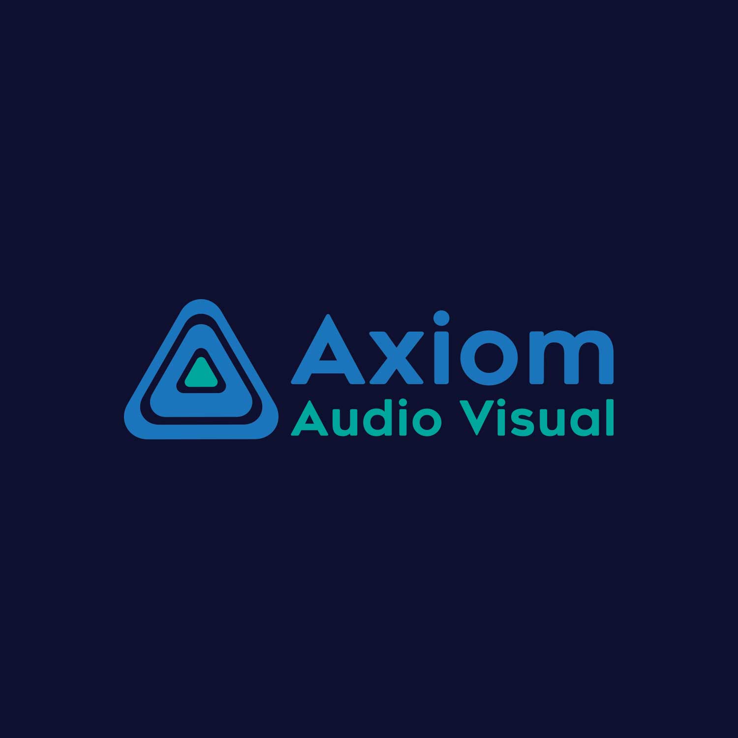 Diseño de Logo por delep gonda para Axiom Audio Visual  | Diseño #19275989