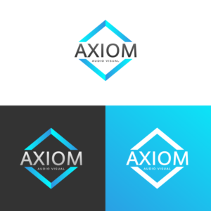 Logo Design by Bowoedane studio for Axiom Audio Visual  | Design: #19409778