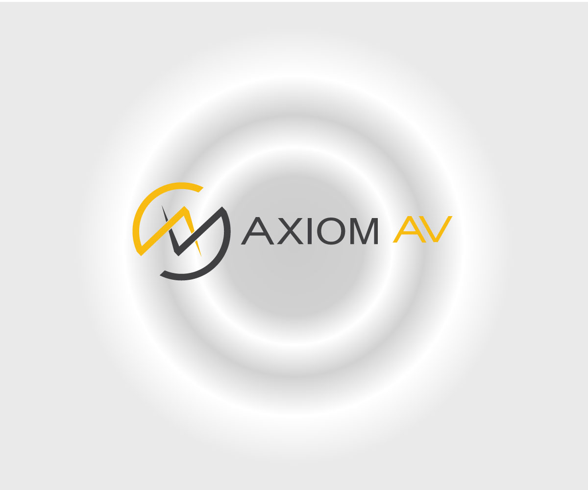Diseño de Logo por JS_Design para Axiom Audio Visual  | Diseño #19281530