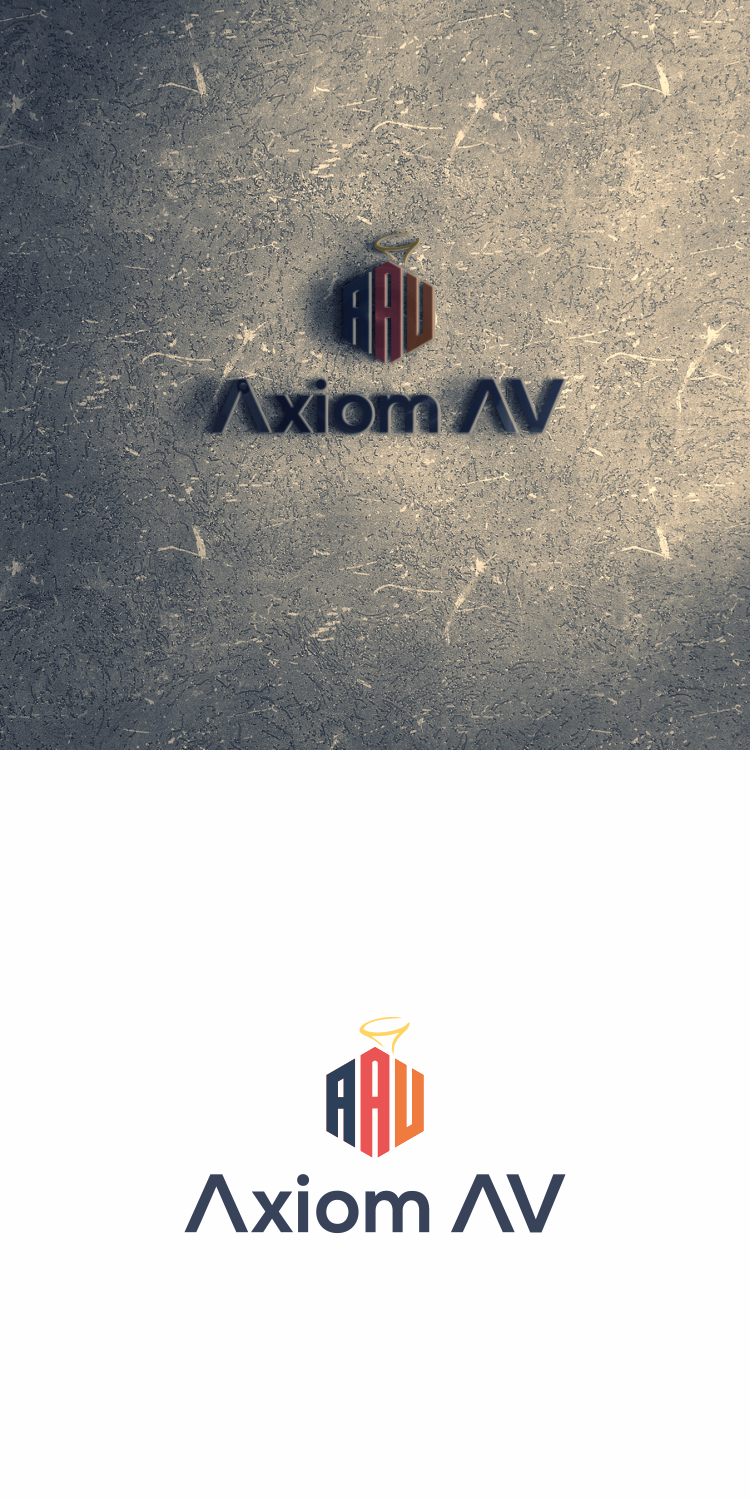 Logo Design by juminto 3 for Axiom Audio Visual  | Design #19428105