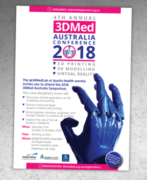 3D Med Australia 2018 Conference flyer  | Flyer-Design von andrew3344