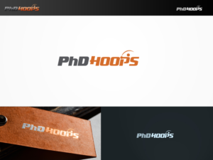 Logo Design by ArtSamurai for PhD Hoops | Design: #19216270