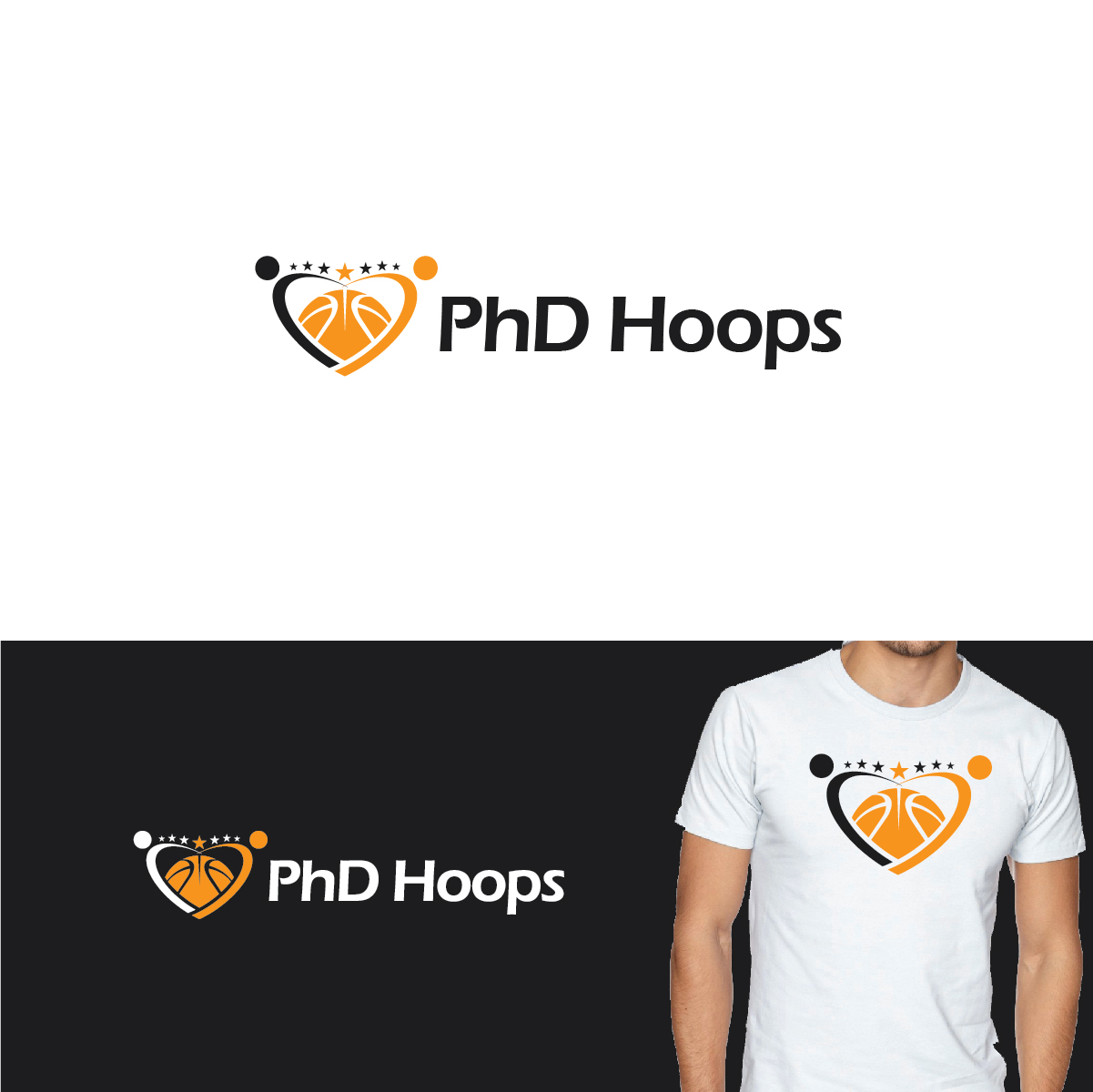 Logo-Design von Deziners Zone für PhD Hoops | Design #19207138