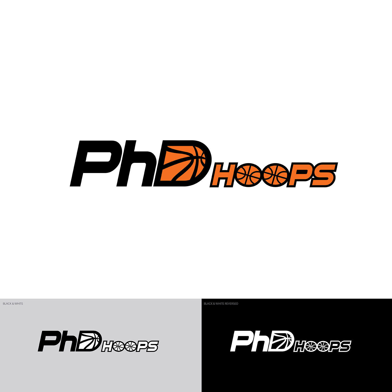 Logo-Design von DAVIDEZIGN für PhD Hoops | Design #19288858