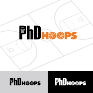 Logo-Design von DAVIDEZIGN für PhD Hoops | Design: #19289330