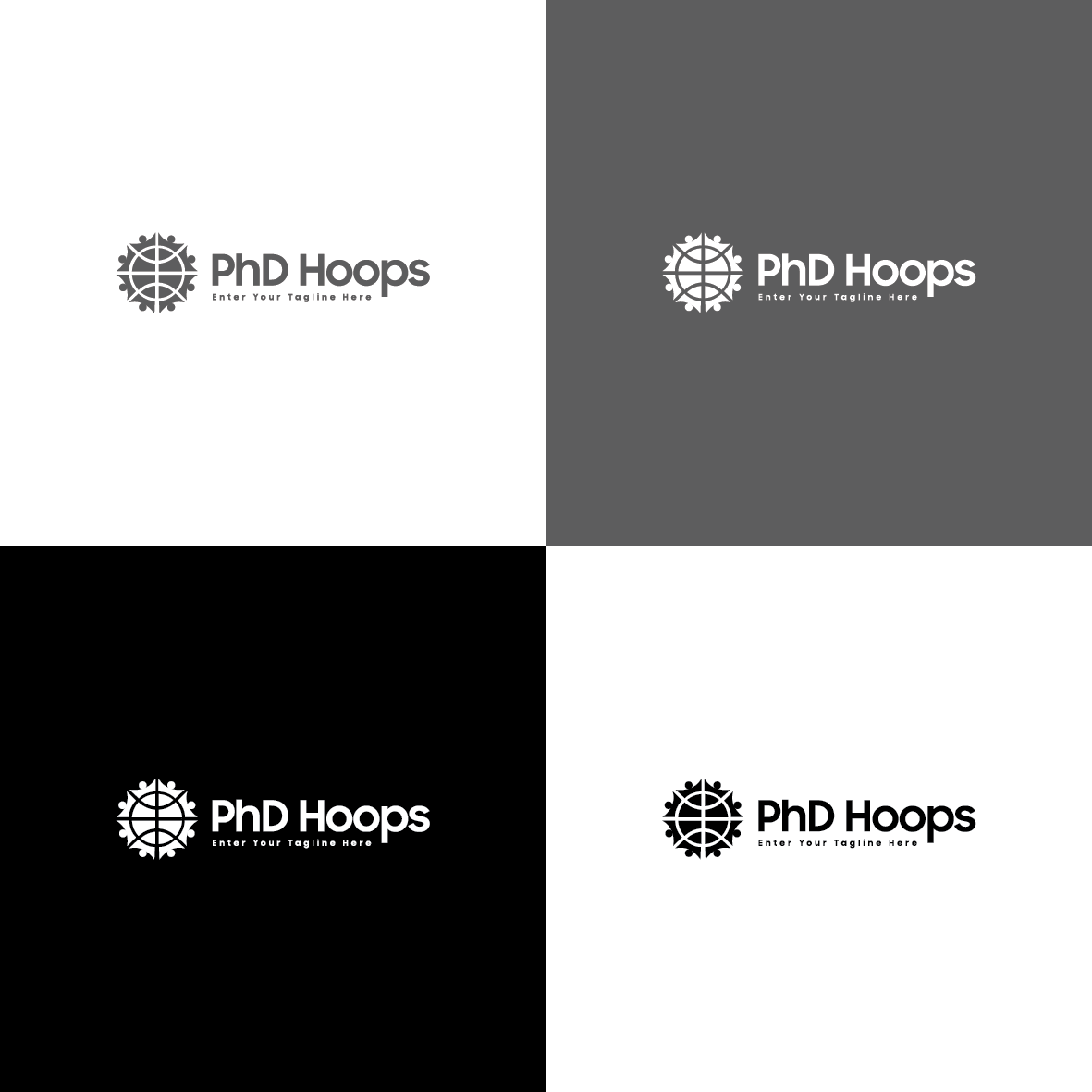 Logo Design by chynthiadewi91 for PhD Hoops | Design #19223164