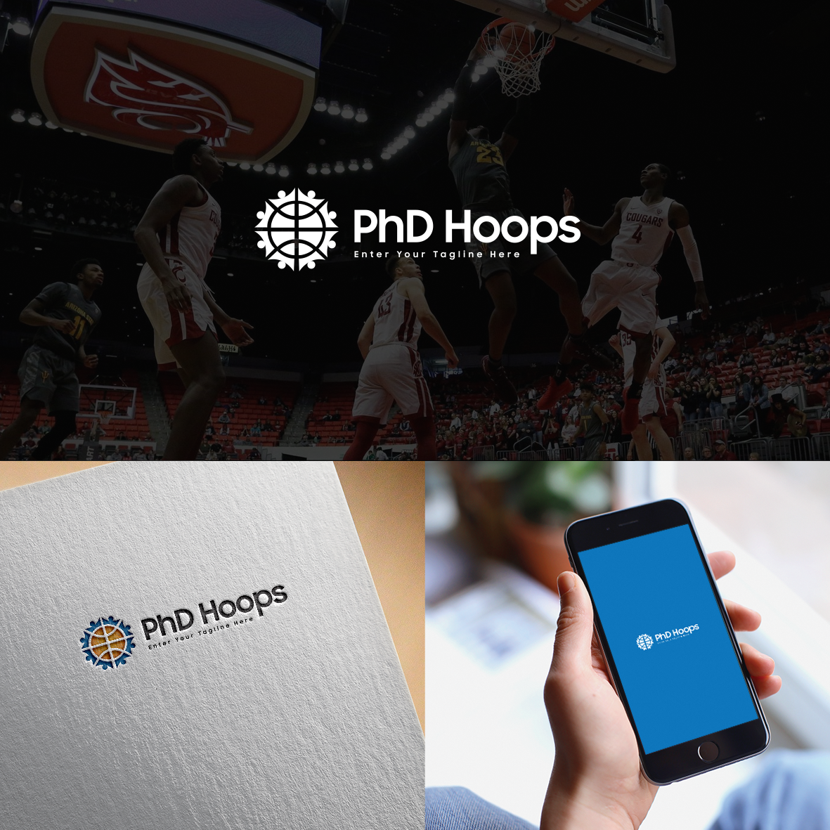Logo Design by chynthiadewi91 for PhD Hoops | Design #19223167