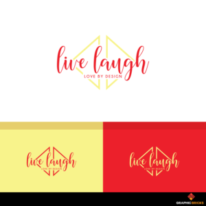 live laugh love by design - can get creative with abbreviated letters only | Logo Design by Graphic Bricks