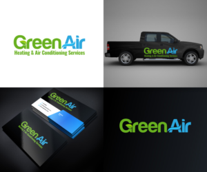Green Air, Heating & Air Conditioning Services | Logo Design by Sergio Coelho