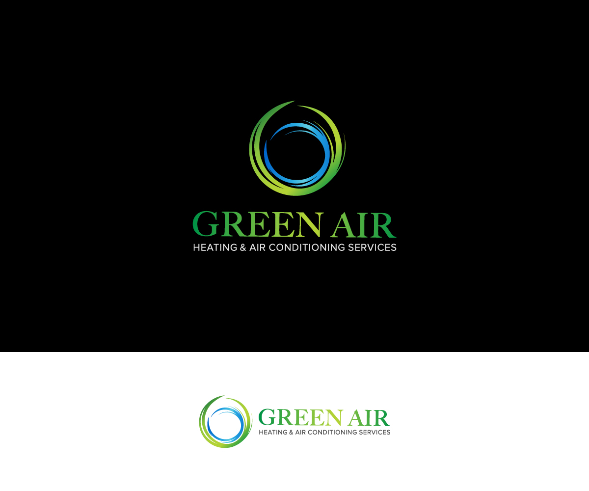 Logo Design by aglaronde23 for Green Air, Heating and Air Conditioning  | Design #19279762