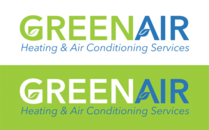 Logo-Design von Innerworld Designs ltd. für Green Air, Heating and Air Conditioning  | Design #19268731