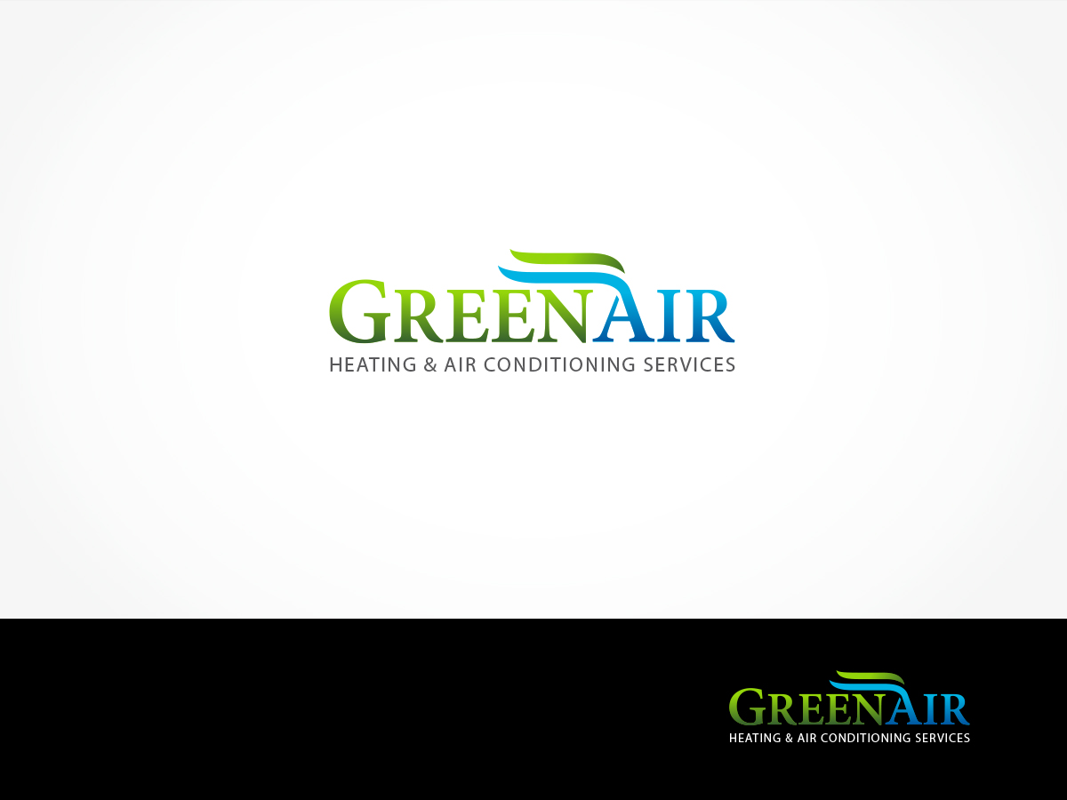 Logo Design by ArtTank for Green Air, Heating and Air Conditioning  | Design #19304686